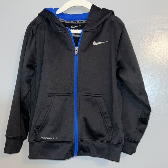 Nike Other - Nike Boy's Therma-Fit Zip Up Jacket Black Size 7